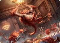 Midnight Mayhem Art Card - Art Series: Duskmourn: House of Horror - Magic: The Gathering card