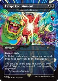 Escape Containment - Incarnation Technique - Secret Lair Drop Series - Magic: The Gathering card