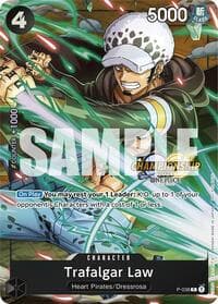 Trafalgar Law - P-038 (CS 2024 Event Pack) - One Piece Promotion Cards - One Piece Card Game card