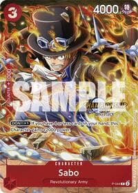 Sabo (CS 2024 Event Pack) - One Piece Promotion Cards - One Piece Card Game card