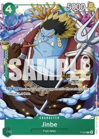 Jinbe (CS 2024 Event Pack) - One Piece Promotion Cards - One Piece Card Game card