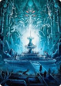 Island Art Card - Art Series: Duskmourn: House of Horror - Magic: The Gathering card
