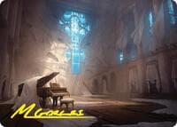 Plains Art Card (Gold-Stamped Signature) - Art Series: Duskmourn: House of Horror - Magic: The Gathering card