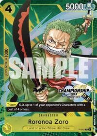 Roronoa Zoro (CS 2024 Event Pack Finalist) - One Piece Promotion Cards - One Piece Card Game card