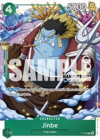 Jinbe (CS 2024 Event Pack Finalist) - One Piece Promotion Cards - One Piece Card Game card