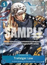 Trafalgar Law - ST03-008 (CS 2024 Event Pack Finalist) - One Piece Promotion Cards - One Piece Card Game card