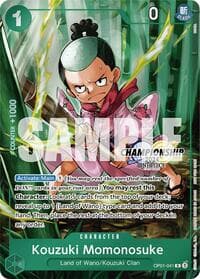 Kouzuki Momonosuke (CS 2024 Celebration Pack) - One Piece Promotion Cards - One Piece Card Game card