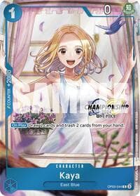 Kaya (CS 2024 Celebration Pack) - One Piece Promotion Cards - One Piece Card Game card