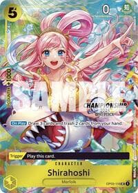 Shirahoshi (CS 2024 Celebration Pack) - One Piece Promotion Cards - One Piece Card Game card