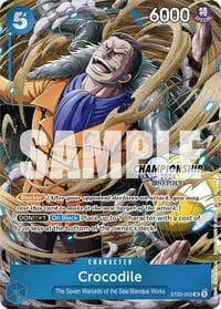 Crocodile (CS 2024 Celebration Pack) - One Piece Promotion Cards - One Piece Card Game card