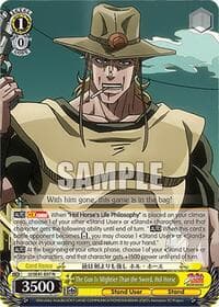The Gun Is Mightier Than the Sword, Hol Horse - JoJo's Bizarre Adventure: Stardust Crusaders Premium Booster - Weiss Schwarz card