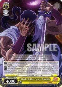 God of the Dead, Anubis - JoJo's Bizarre Adventure: Stardust Crusaders Premium Booster - Weiss Schwarz card