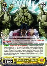 Darby Elder & Osiris - JoJo's Bizarre Adventure: Stardust Crusaders Premium Booster - Weiss Schwarz card