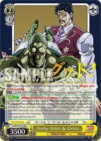 Darby Elder & Osiris (JJR) - JoJo's Bizarre Adventure: Stardust Crusaders Premium Booster - Weiss Schwarz card