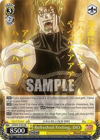 Refreshed Feeling, DIO (JJR) - JoJo's Bizarre Adventure: Stardust Crusaders Premium Booster - Weiss Schwarz card