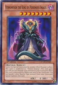 Vennominon the King of Poisonous Snakes - Ra Yellow Mega Pack - YuGiOh card