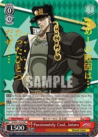 Passionately Cool, Jotaro (JJR) - JoJo's Bizarre Adventure: Stardust Crusaders Premium Booster - Weiss Schwarz card