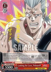 Looking for Love, Polnareff (JJR) - JoJo's Bizarre Adventure: Stardust Crusaders Premium Booster - Weiss Schwarz card