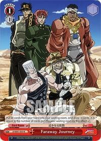 Faraway Journey - JoJo's Bizarre Adventure: Stardust Crusaders Premium Booster - Weiss Schwarz card