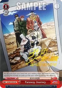 Faraway Journey (JJR) - JoJo's Bizarre Adventure: Stardust Crusaders Premium Booster - Weiss Schwarz card