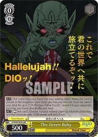 The Green Baby (JJR) - JoJo's Bizarre Adventure: Stone Ocean Premium Booster - Weiss Schwarz card