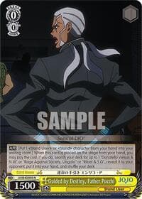 Guided by Destiny, Father Pucchi - JoJo's Bizarre Adventure: Stone Ocean Premium Booster - Weiss Schwarz card