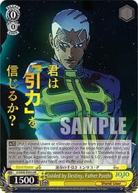 Guided by Destiny, Father Pucchi (JJR) - JoJo's Bizarre Adventure: Stone Ocean Premium Booster - Weiss Schwarz card