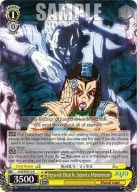 Beyond Death, Sports Maximum - JoJo's Bizarre Adventure: Stone Ocean Premium Booster - Weiss Schwarz card