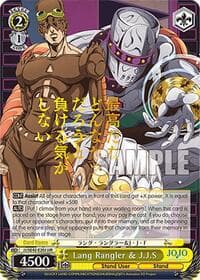 Lang Rangler & J.J.S (JJR) - JoJo's Bizarre Adventure: Stone Ocean Premium Booster - Weiss Schwarz card