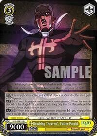 Reaching "Heaven", Father Pucchi - JoJo's Bizarre Adventure: Stone Ocean Premium Booster - Weiss Schwarz card