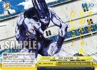 Battle for the Disc (JJR) - JoJo's Bizarre Adventure: Stone Ocean Premium Booster - Weiss Schwarz card