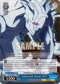 Inherited Stand, W.F - JoJo's Bizarre Adventure: Stone Ocean Premium Booster - Weiss Schwarz card