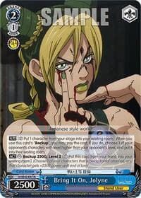 Bring It On, Jolyne - JoJo's Bizarre Adventure: Stone Ocean Premium Booster - Weiss Schwarz card