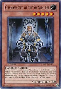 Grandmaster of the Six Samurai - Ra Yellow Mega Pack - YuGiOh card