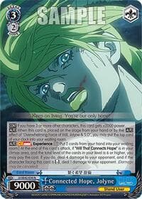 Connected Hope, Jolyne - JoJo's Bizarre Adventure: Stone Ocean Premium Booster - Weiss Schwarz card