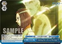 Staking Her Life on Revenge - JoJo's Bizarre Adventure: Stone Ocean Premium Booster - Weiss Schwarz card