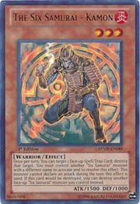 The Six Samurai - Kamon - Ra Yellow Mega Pack - YuGiOh card