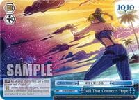 Will That Connects Hope - JoJo's Bizarre Adventure: Stone Ocean Premium Booster - Weiss Schwarz card