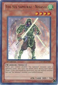 The Six Samurai - Nisashi - Ra Yellow Mega Pack - YuGiOh card