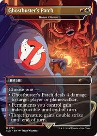Ghostbuster's Patch - Boros Charm - Secret Lair Drop Series - Magic: The Gathering card