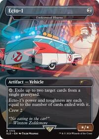 Ecto-1 - Unlicensed Hearse - Secret Lair Drop Series - Magic: The Gathering card
