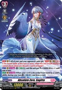 Absolute Zero, Sagitta - DZ-LBT01: Lyrical Monasterio Sparkling Stars! - Cardfight Vanguard card