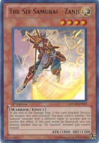 The Six Samurai - Zanji - Ra Yellow Mega Pack - YuGiOh card
