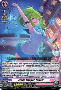 Frolic Hopper, Funatt - DZ-LBT01: Lyrical Monasterio Sparkling Stars! - Cardfight Vanguard card