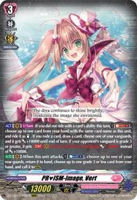PRISM-Image, Vert - DZ-LBT01: Lyrical Monasterio Sparkling Stars! - Cardfight Vanguard card