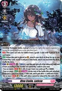 Rive Etoile, Luticia - DZ-LBT01: Lyrical Monasterio Sparkling Stars! - Cardfight Vanguard card