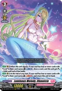 Luminous Melody, Illuneicia - DZ-LBT01: Lyrical Monasterio Sparkling Stars! - Cardfight Vanguard card
