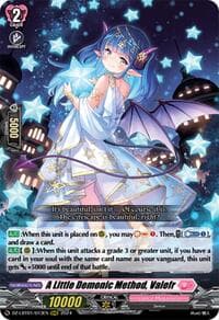 A Little Demonic Method, Valefr - DZ-LBT01: Lyrical Monasterio Sparkling Stars! - Cardfight Vanguard card