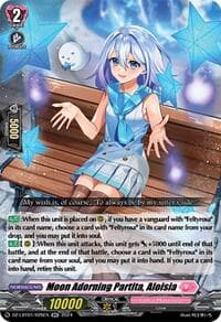 Moon Adorning Partita, Aloisia - DZ-LBT01: Lyrical Monasterio Sparkling Stars! - Cardfight Vanguard card