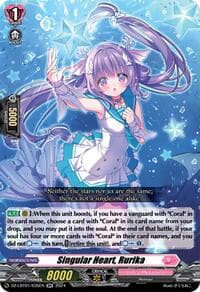 Singular Heart, Rurika - DZ-LBT01: Lyrical Monasterio Sparkling Stars! - Cardfight Vanguard card